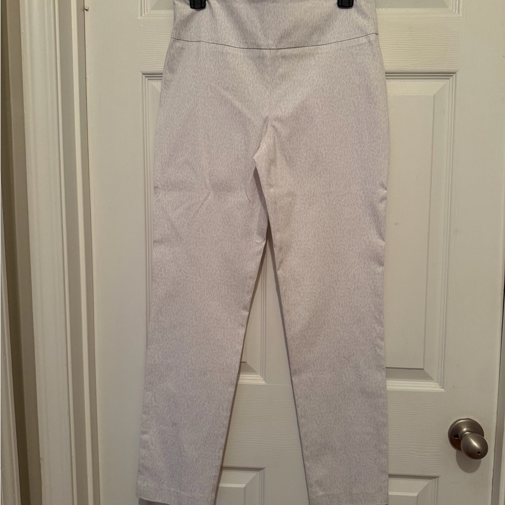 Renuar Soft Gray Cropped Pants